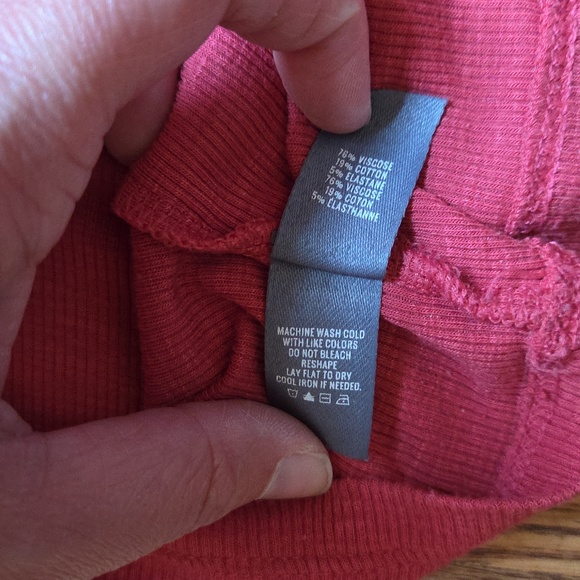 Aerie Ribbed Ringer Baby Tee - Picture 3 of 3